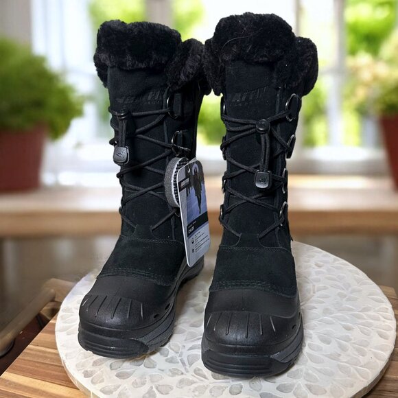 Baffin Chloe Waterproof Winter Snow Boots Black Women’s 7 Tundra Rated -40°F - Picture 9 of 14